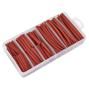 Sealey HST501R Heat Shrink Tubing Assortment 50 & 100mm 180pc - Red - additional view 5