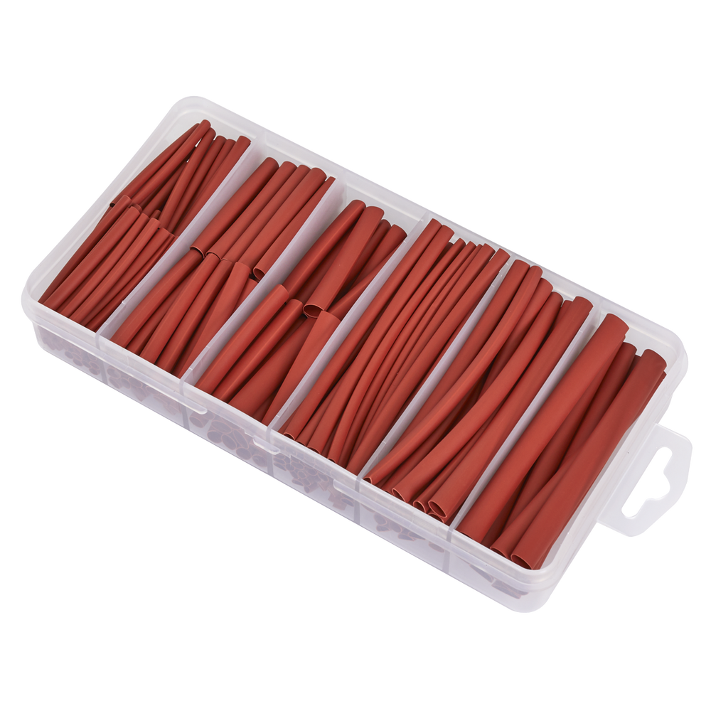 Sealey HST501R Heat Shrink Tubing Assortment 50 & 100mm 180pc - Red - additional view 2