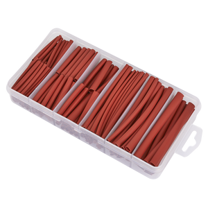 Sealey HST501R Heat Shrink Tubing Assortment 50 & 100mm 180pc - Red - additional view 2