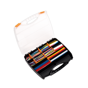 Sealey HST590MC Heat Shrink Tubing Assortment 50, 100, 150 & 200mm 590pc - Mixed Colours