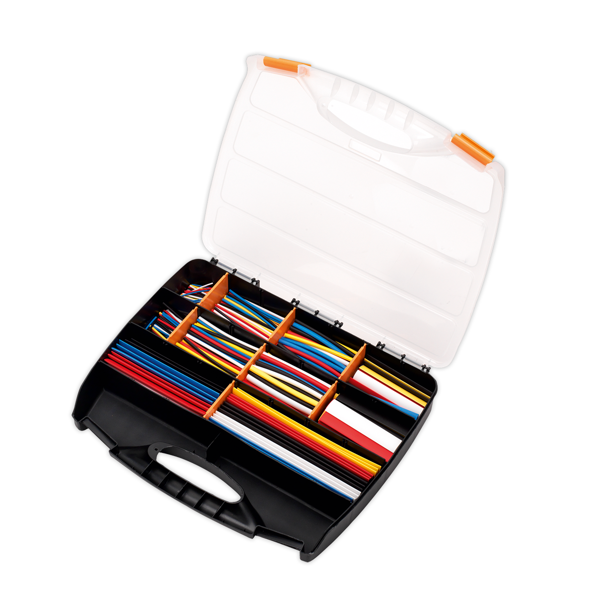 Sealey HST590MC Heat Shrink Tubing Assortment 50, 100, 150 & 200mm 590pc - Mixed Colours - additional view 3