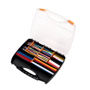 Sealey HST590MC Heat Shrink Tubing Assortment 50, 100, 150 & 200mm 590pc - Mixed Colours - additional view 3
