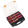 Sealey HSTAL261MC Adhesive Lined Heat Shrink Tubing Assortment 100 & 150mm 261pc - Mixed Colours