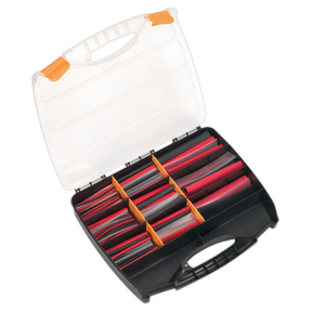 Sealey HSTAL261MC Adhesive Lined Heat Shrink Tubing Assortment 100 & 150mm 261pc - Mixed Colours