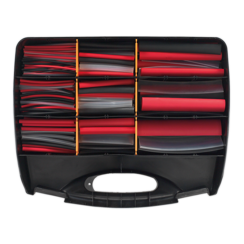 Sealey HSTAL261MC Adhesive Lined Heat Shrink Tubing Assortment 100 & 150mm 261pc - Mixed Colours - additional view 3