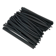 Sealey HSTAL72B Adhesive Lined Heat Shrink Tubing Assortment 200mm 72pc - Black