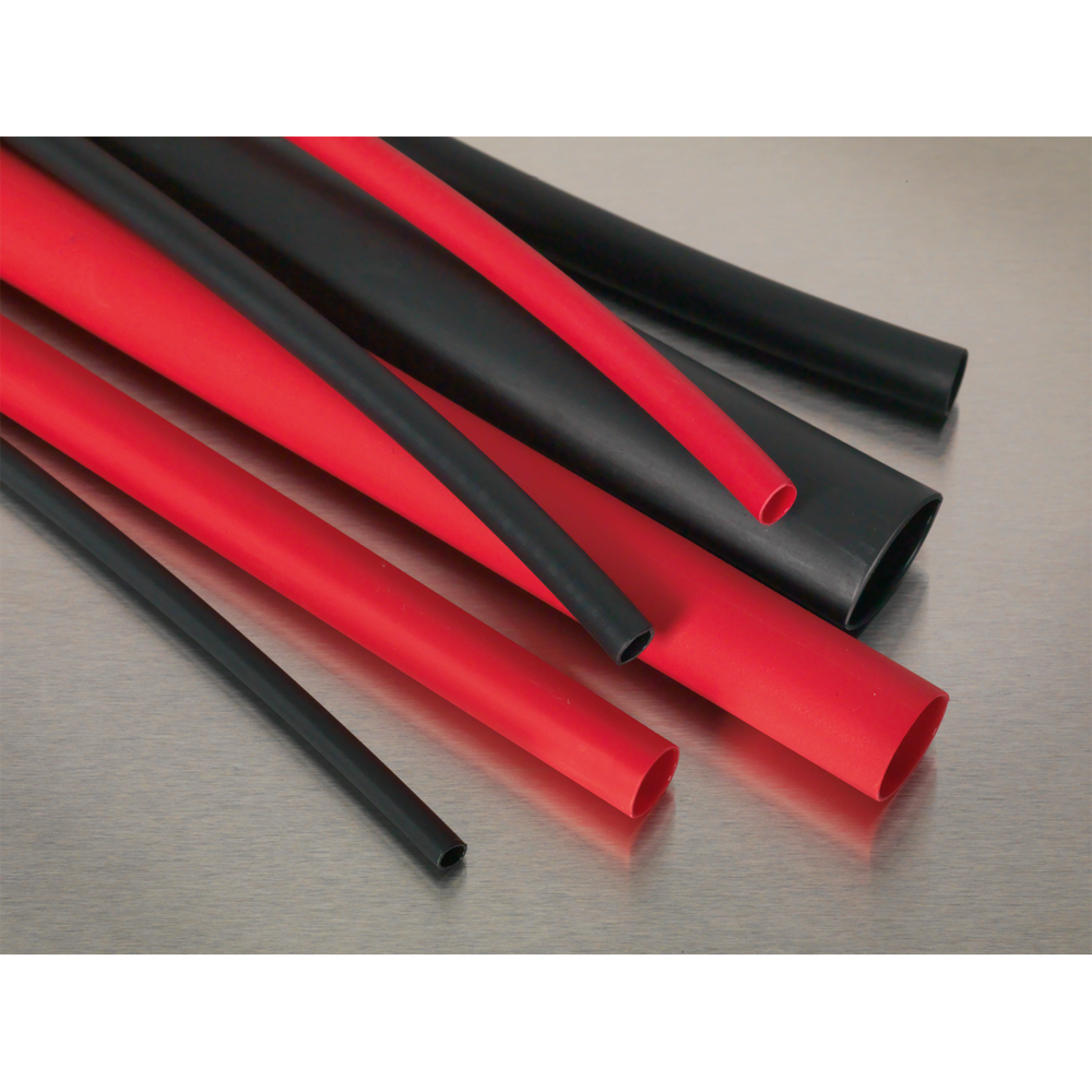 Sealey HSTAL72BR Adhesive Lined Heat Shrink Tubing Assortment 200mm 72pc - Black & Red - additional view 4
