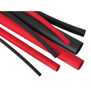 Sealey HSTAL72BR Adhesive Lined Heat Shrink Tubing Assortment 200mm 72pc - Black & Red - additional view 2