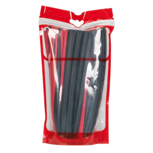 Sealey HSTAL72BR Adhesive Lined Heat Shrink Tubing Assortment 200mm 72pc - Black & Red - additional view 3