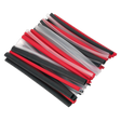Sealey HSTAL72MC Adhesive Lined Heat Shrink Tubing Assortment 200mm 72pc - Mixed Colours