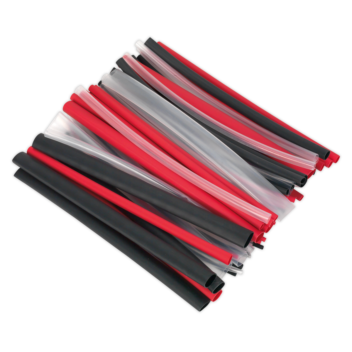 Sealey HSTAL72MC Adhesive Lined Heat Shrink Tubing Assortment 200mm 72pc - Mixed Colours