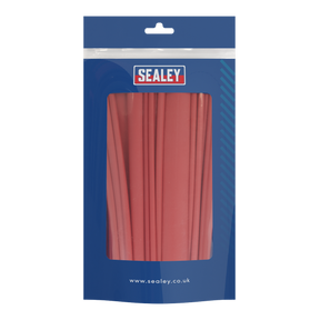 Sealey HSTAL72R Adhesive Lined Heat Shrink Tubing Assortment 200mm 72pc - Red