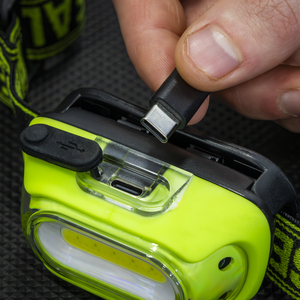 Sealey HT08RG Rechargeable Head Torch with Auto-Sensor 8W COB LED - Green - additional view 4