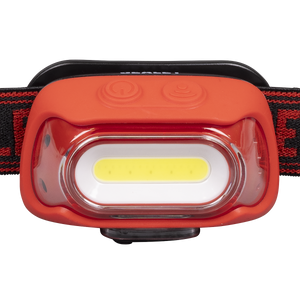 Sealey HT08RR Rechargeable Head Torch with Auto-Sensor 8W COB LED - Red - additional view 3
