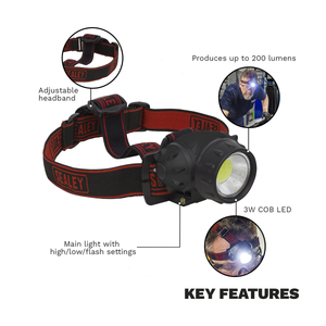 Sealey HT101 Head Torch 3W COB LED - additional view 5