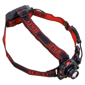 Sealey HT106LED Head & Hat Torch with Auto-Sensor 3W SMD LED