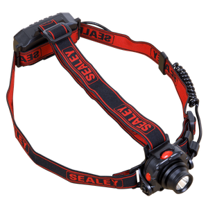 Sealey HT106LED Head & Hat Torch with Auto-Sensor 3W SMD LED