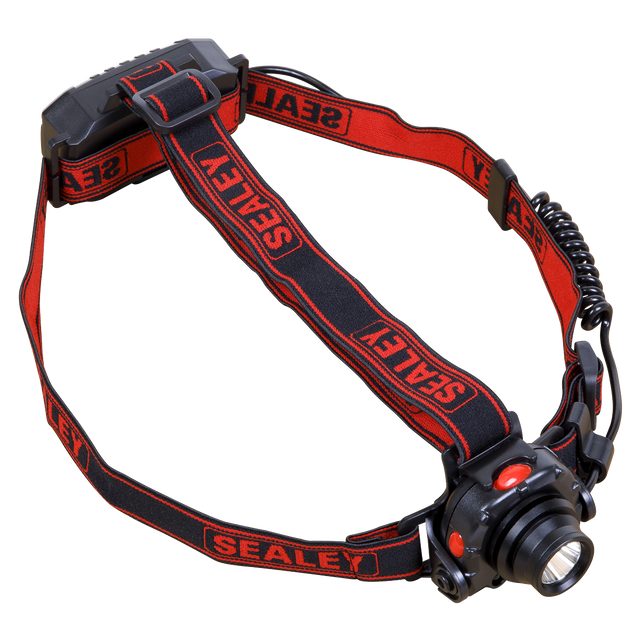Sealey HT106LED Head & Hat Torch with Auto-Sensor 3W SMD LED