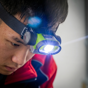 Sealey HT400LED Rechargeable Head Torch with Auto-Sensor 5W & 3W COB LED - additional view 15