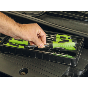 Sealey HV001 Premier Screwdriver Set 8pc - Hi-Vis Green - additional view 5