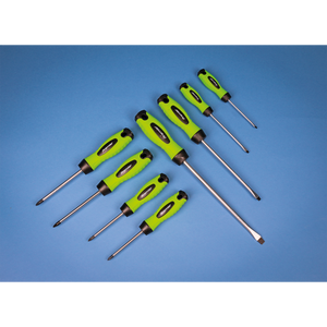 Sealey HV001 Premier Screwdriver Set 8pc - Hi-Vis Green - additional view 7