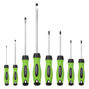 Sealey HV001 Premier Screwdriver Set 8pc - Hi-Vis Green - additional view 2