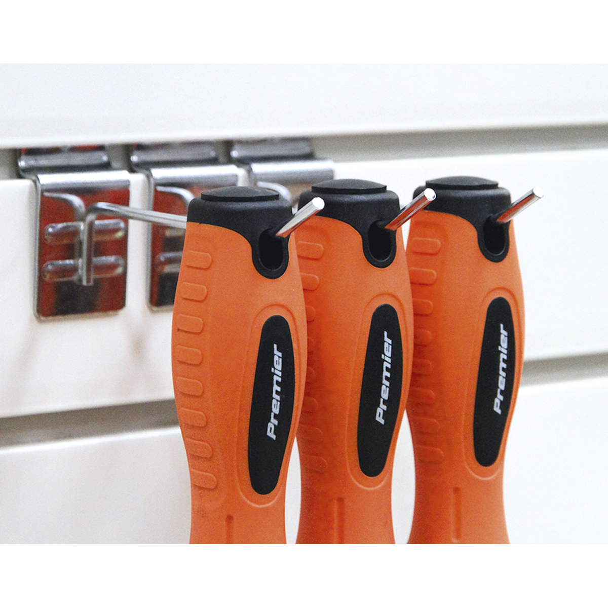 Sealey HV003 Premier Screwdriver Set 8pc - Hi-Vis Orange - additional view 4