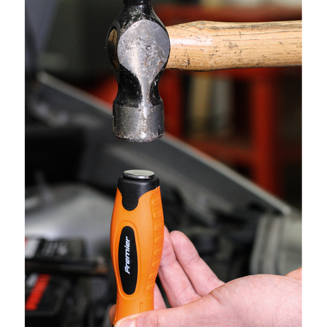 Sealey HV004 Premier Hammer-Thru Screwdriver Set 8pc - Hi-Vis Orange - additional view 2