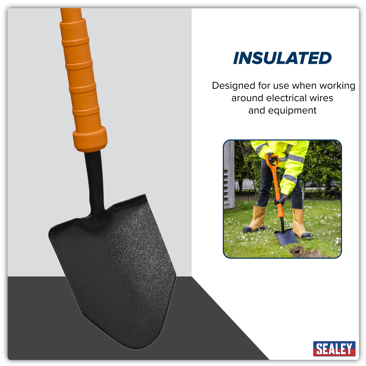 Sealey HVCT07 Insulated General Service Shovel - additional view 7
