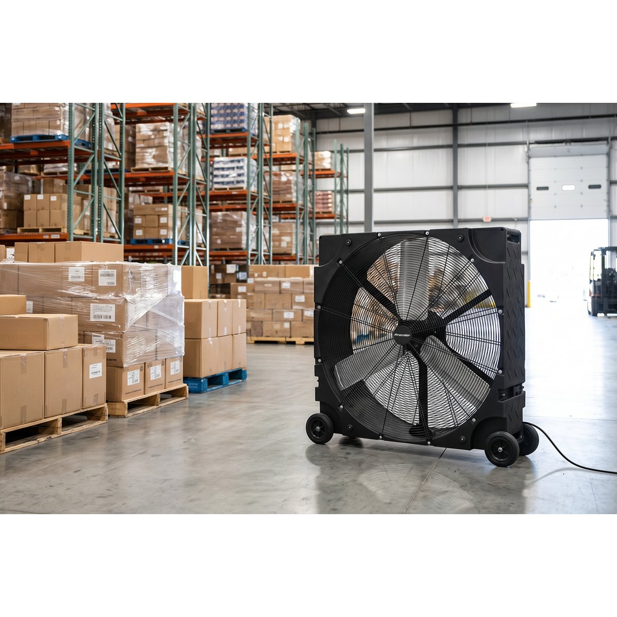 Sealey HVD36PM Premier 36" Industrial High Velocity Rotomould Drum Fan 3-Speed 230V - additional view 2