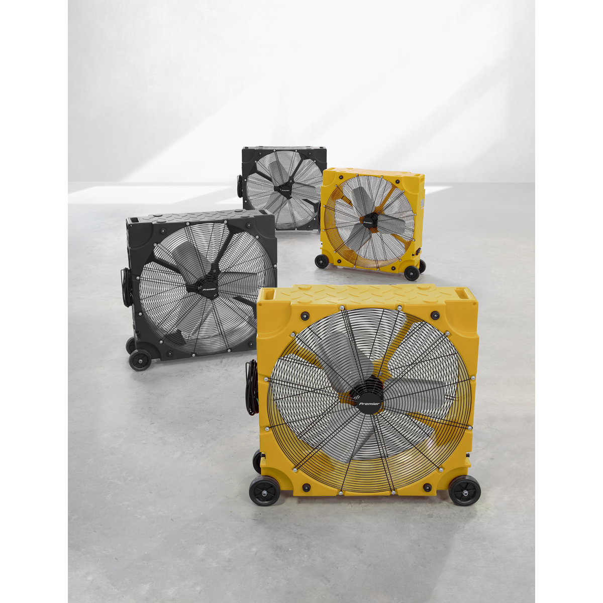 Sealey HVD42PM Premier 42" Industrial High Velocity Rotomould Drum Fan 3-Speed 230V - additional view 3