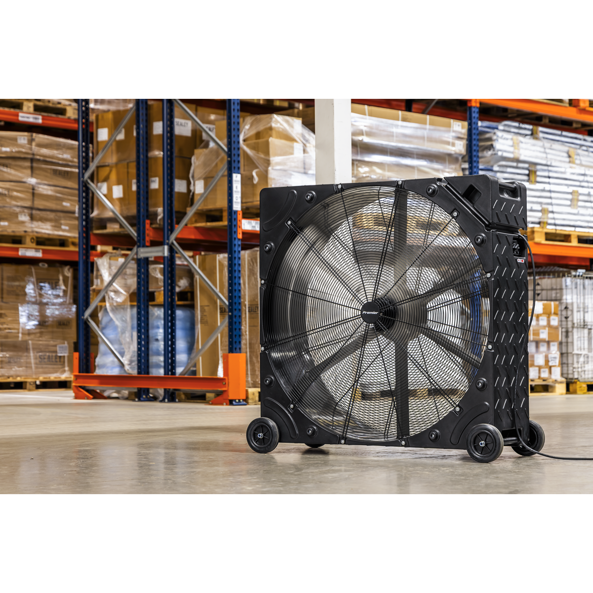Sealey HVD42PM Premier 42" Industrial High Velocity Rotomould Drum Fan 3-Speed 230V - additional view 5