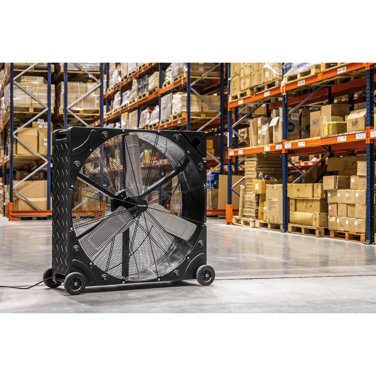 Sealey HVD42PM Premier 42" Industrial High Velocity Rotomould Drum Fan 3-Speed 230V - additional view 6