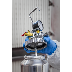 Sealey HVLP-79/P HVLP Pressure Pot System with Spray Gun & Hoses 1.7mm Set-Up - additional view 10