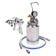 Sealey HVLP-79/P HVLP Pressure Pot System with Spray Gun & Hoses 1.7mm Set-Up