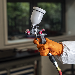 Sealey HVLP04 Premier Professional HVLP Gravity Feed Touch-Up Spray Gun 1mm Set-Up - additional view 6