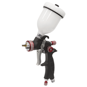 Sealey HVLP04 Premier Professional HVLP Gravity Feed Touch-Up Spray Gun 1mm Set-Up