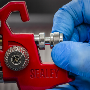 Sealey HVLP741 Workshop Series HVLP Gravity Feed Spray Gun 1.3mm Set-Up - additional view 8