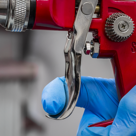 Sealey HVLP741 Workshop Series HVLP Gravity Feed Spray Gun 1.3mm Set-Up - additional view 2