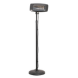 Sealey IFSH2003 Infrared Quartz Patio Heater with Telescopic Floor Stand 2000W/230V