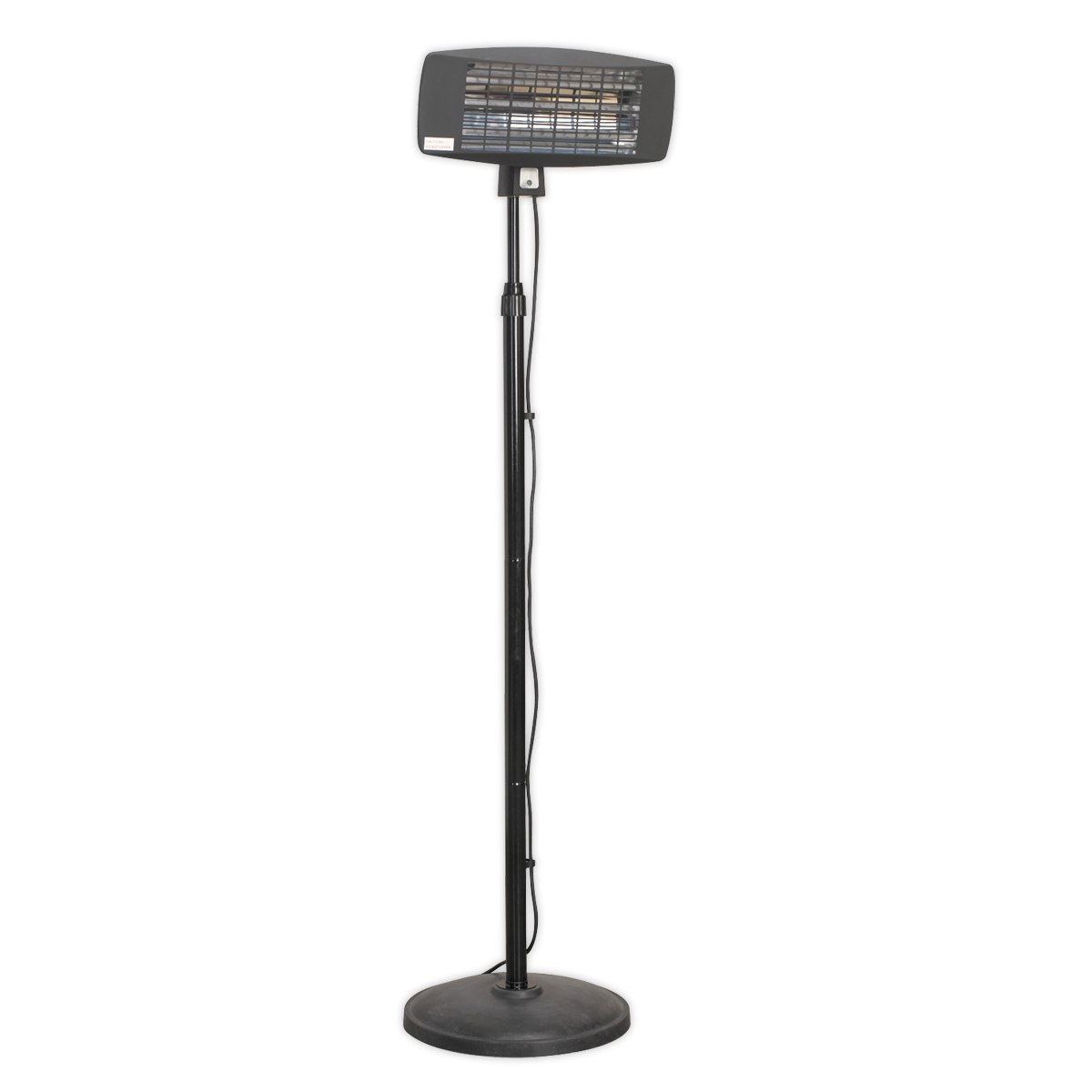 Sealey IFSH2003 Infrared Quartz Patio Heater with Telescopic Floor Stand 2000W/230V