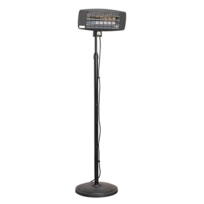 Sealey IFSH2003 Infrared Quartz Patio Heater with Telescopic Floor Stand 2000W/230V