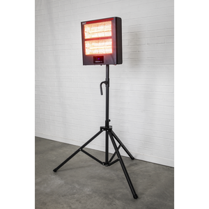 Sealey IR28CT Infrared Quartz Heater with Tripod Stand 1.4/2.8kW/230V - additional view 8