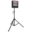 Sealey IR28CT Infrared Quartz Heater with Tripod Stand 1.4/2.8kW/230V