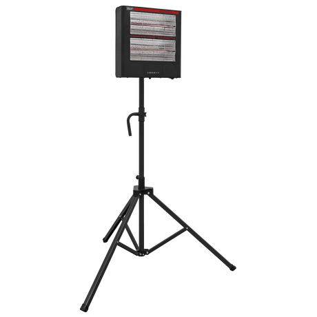 Sealey IR28CT Infrared Quartz Heater with Tripod Stand 1.4/2.8kW/230V