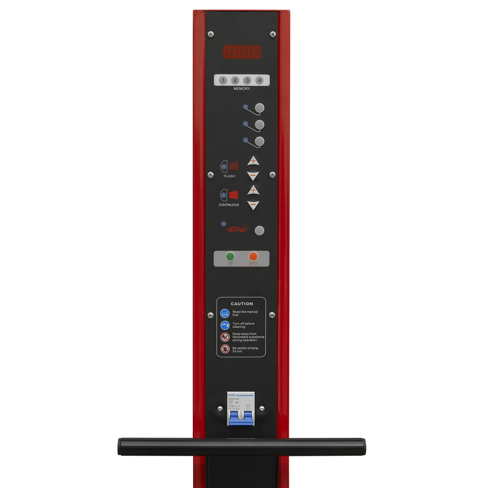 Sealey IR3000 Infrared Short Wave Panel Dryer with Distance Sensor 3150W/230V - additional view 4