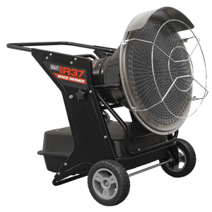 Sealey IR37 Space Warmer® Infrared Kerosene/Diesel Heater with Wheels 136,000Btu/hr - additional view 2