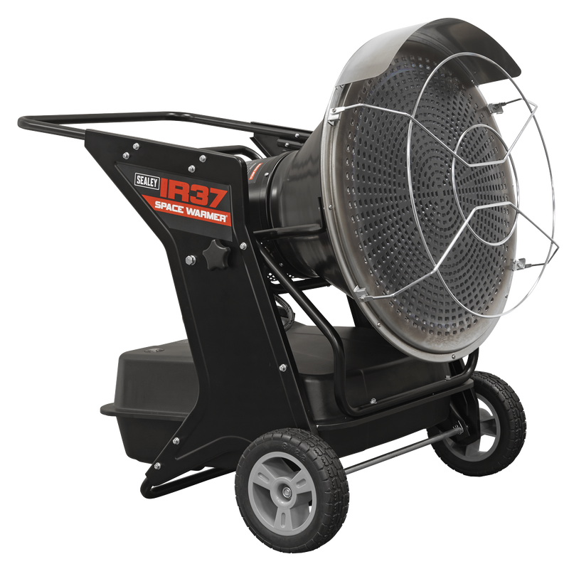 Sealey IR37 Space Warmer® Infrared Kerosene/Diesel Heater with Wheels 136,000Btu/hr - additional view 2