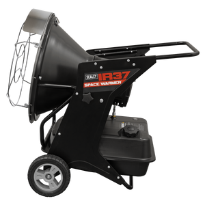 Sealey IR37 Space Warmer® Infrared Kerosene/Diesel Heater with Wheels 136,000Btu/hr - additional view 3