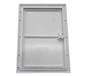 Mitras GRP Recessed Electricity Meter Box Cover – White